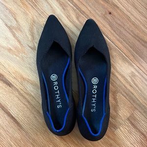 Rothy’s - The Point - Black Size 9